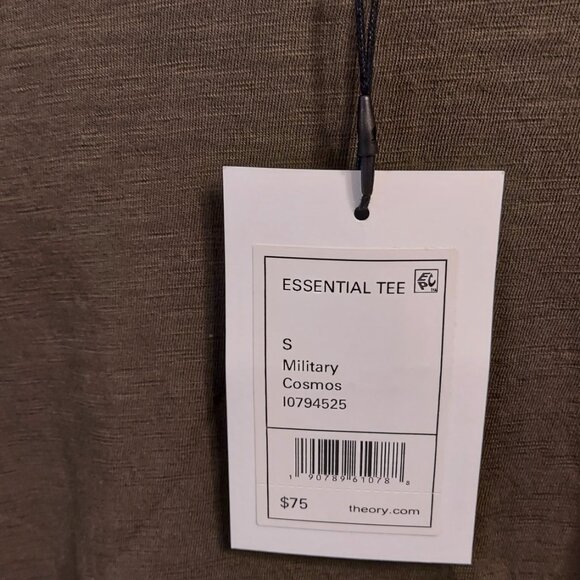 Theory Military Cosmos NWT S Tee - Picture 5 of 13